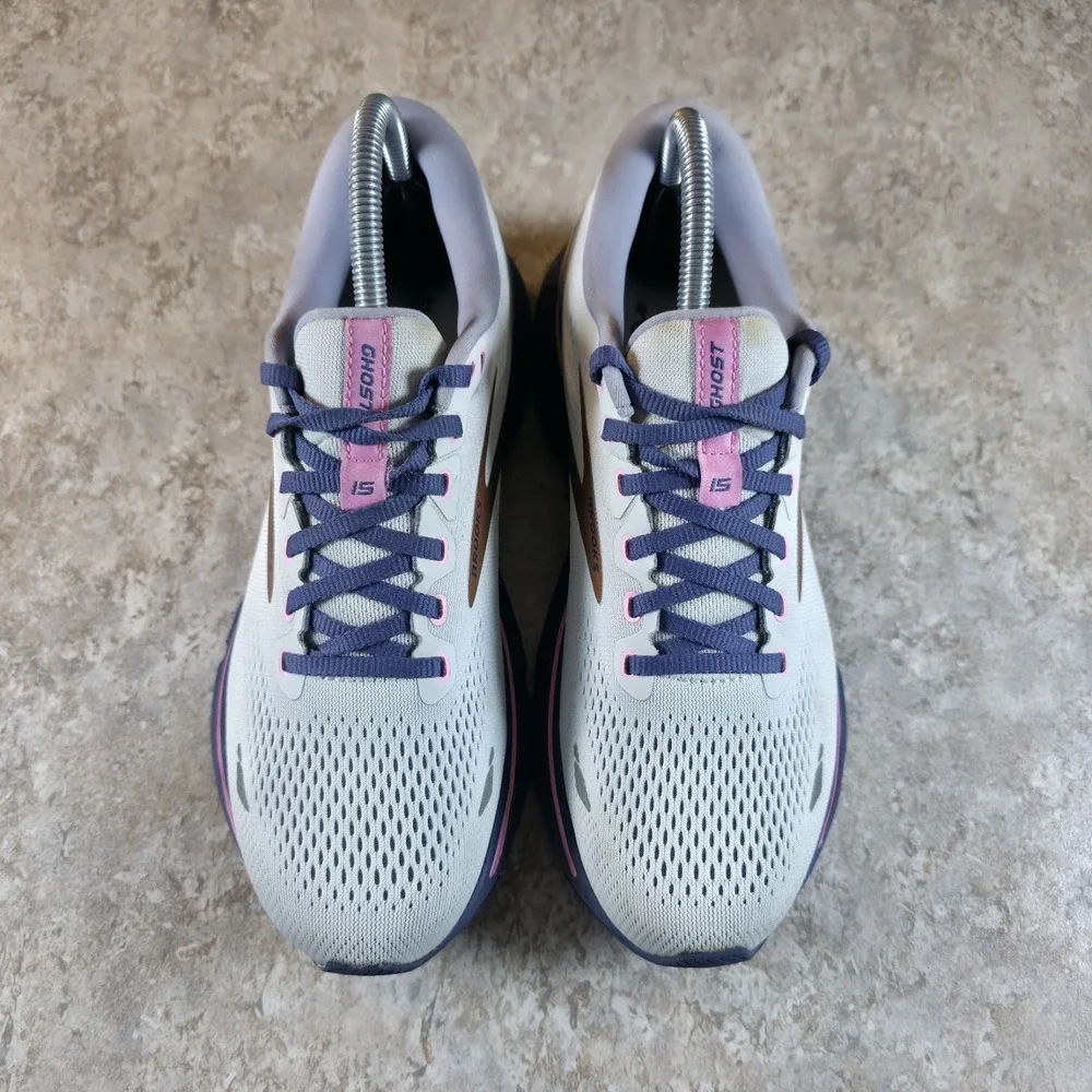 Brooks Ghost 15 Womens Size 8.5 Medium Running Shoes 1203801B492 *Barely Worn. - Picture 2 of 9
